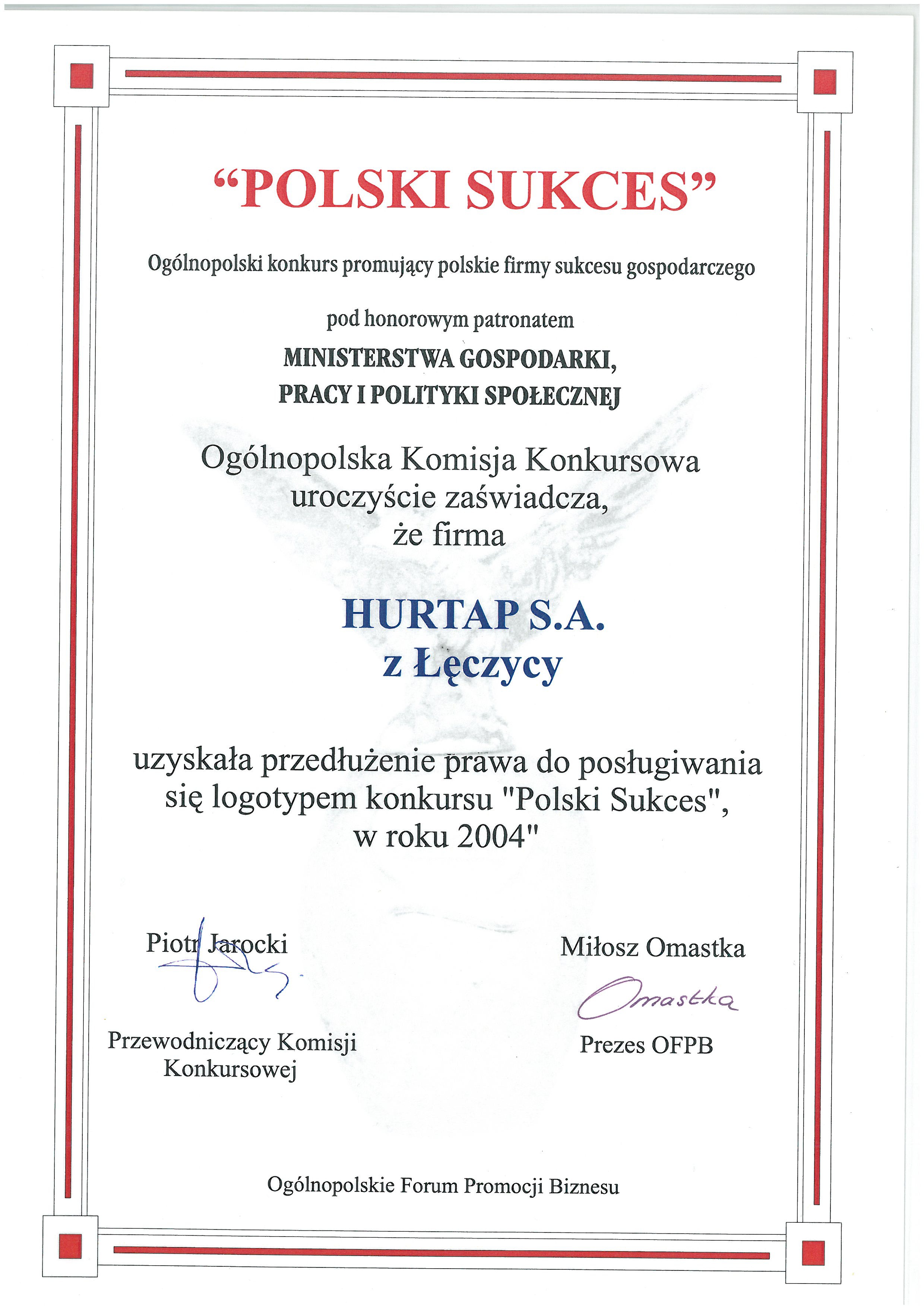 Polski Sukces 2004