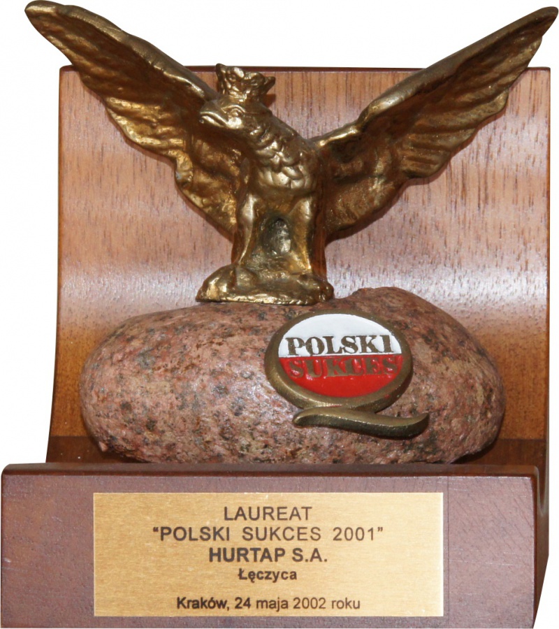 Laureat Polski Sukces 2001
