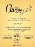 HURTAP SA Gazelą Biznesu 2002 (2002)